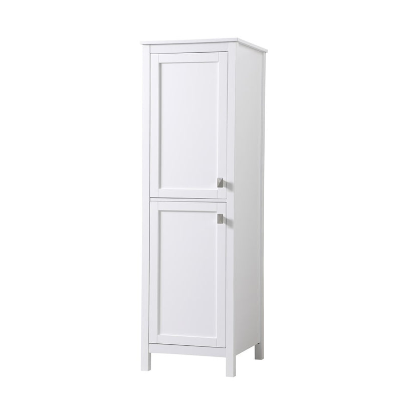 Elegant Lighting Adian 20" Bathroom Storage Cabinet, White