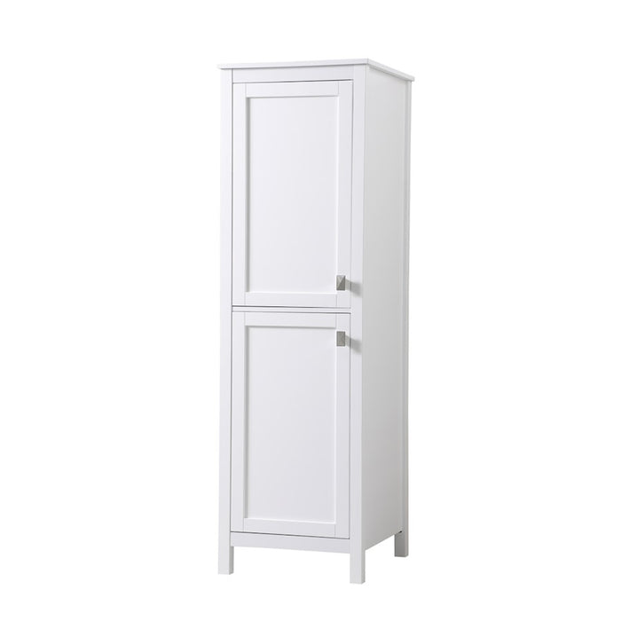 Elegant Lighting Adian 20" Bathroom Storage Cabinet, White