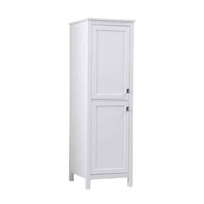 Elegant Lighting Adian 20" Bathroom Storage Cabinet, White
