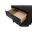 Elegant Lighting Adian 24" Bathroom Storage Cabinet, Black