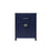 Elegant Lighting Adian 24" Bathroom Storage Cabinet, Blue - SC012430BL