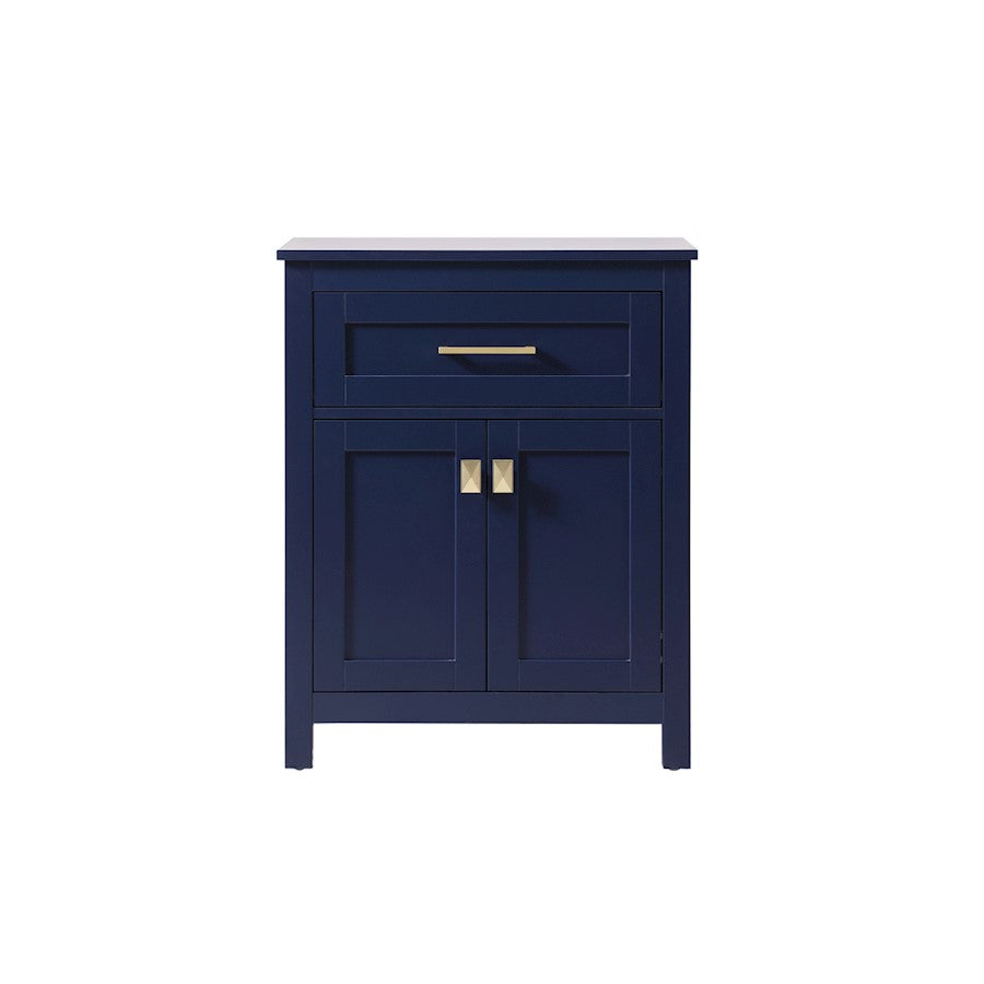 Elegant Lighting Adian 24" Bathroom Storage Cabinet, Blue - SC012430BL