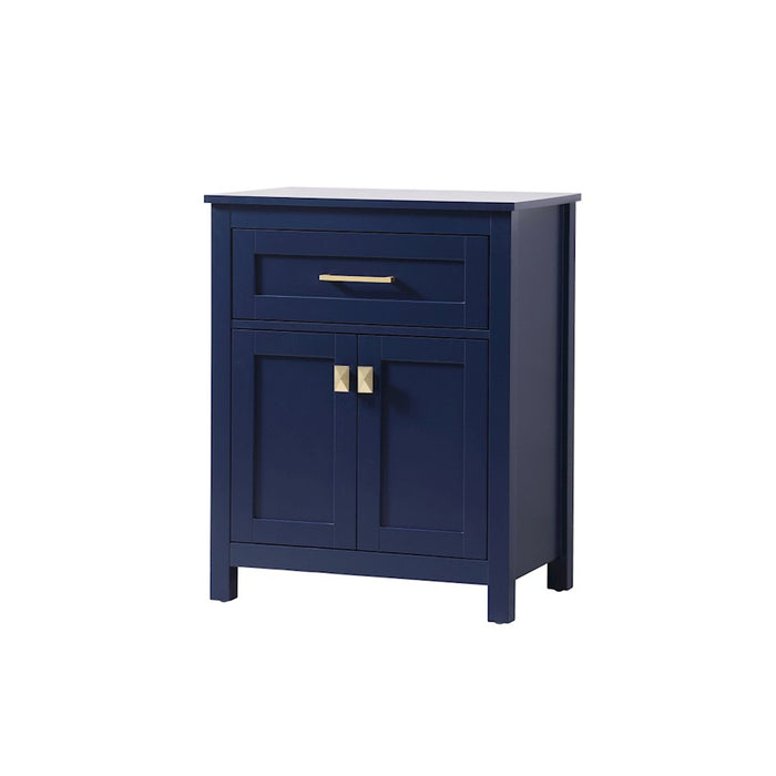 Elegant Lighting Adian 24" Bathroom Storage Cabinet, Blue