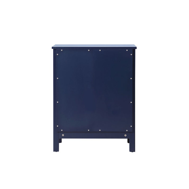 Elegant Lighting Adian 24" Bathroom Storage Cabinet, Blue