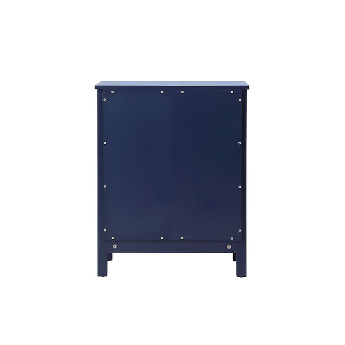 Elegant Lighting Adian 24" Bathroom Storage Cabinet, Blue