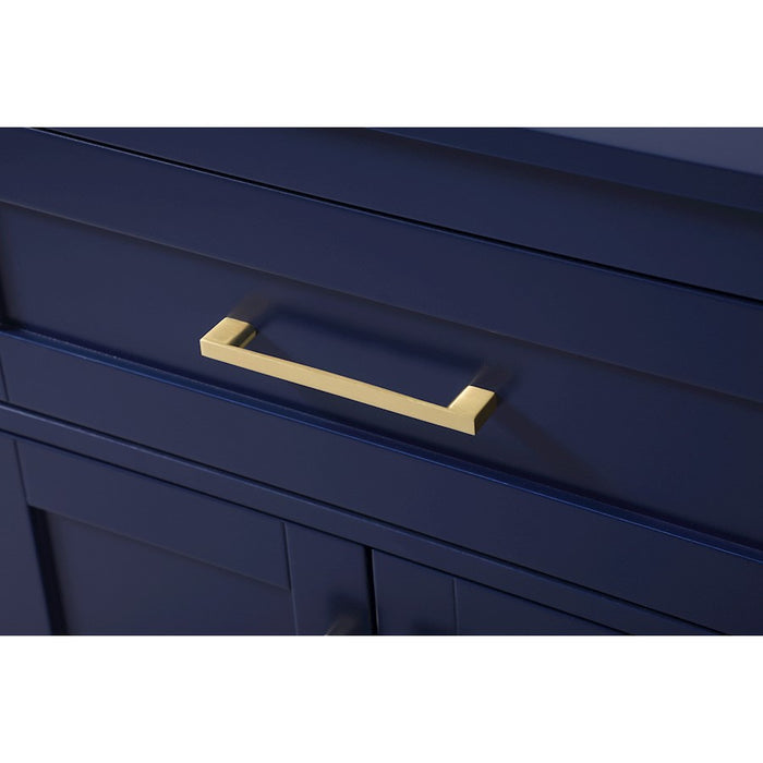 Elegant Lighting Adian 24" Bathroom Storage Cabinet, Blue