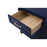 Elegant Lighting Adian 24" Bathroom Storage Cabinet, Blue