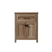 Elegant Lighting Adian 24" Bathroom Storage Cabinet, Natural Oak - SC012430NT