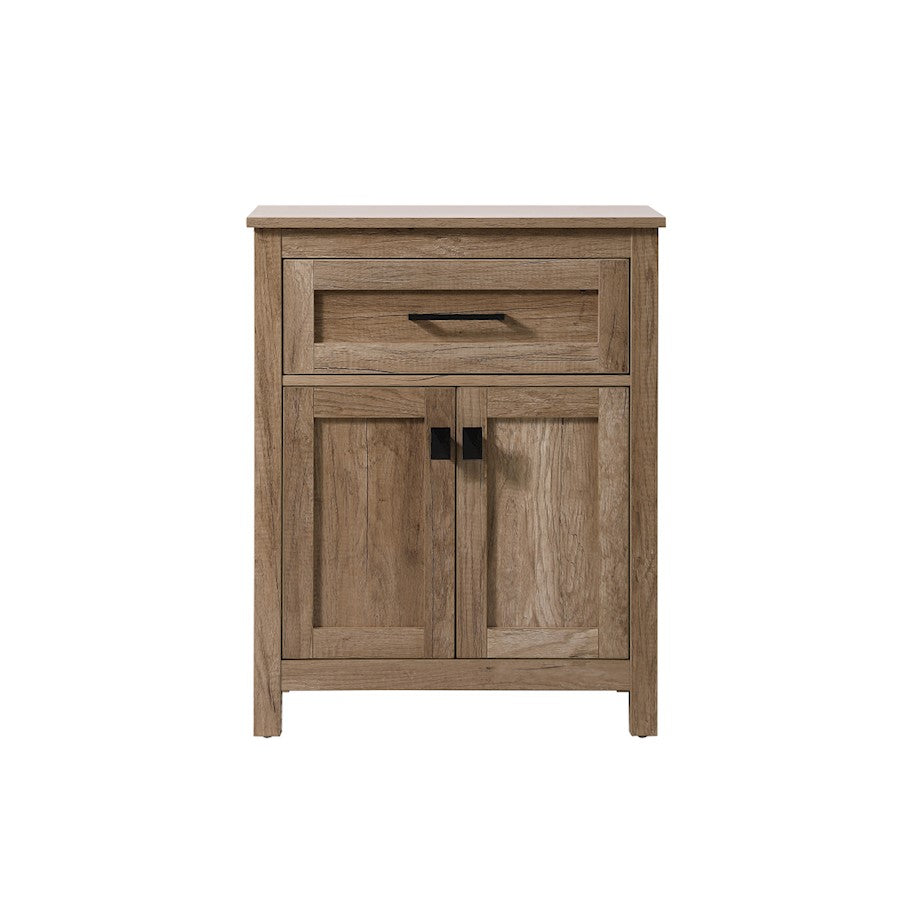 Elegant Lighting Adian 24" Bathroom Storage Cabinet, Natural Oak - SC012430NT