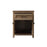 Elegant Lighting Adian 24" Bathroom Storage Cabinet, Natural Oak