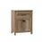 Elegant Lighting Adian 24" Bathroom Storage Cabinet, Natural Oak