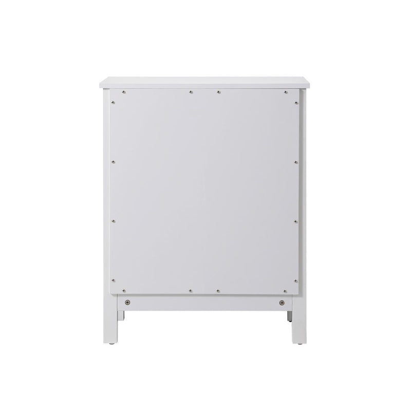 Elegant Lighting Adian 24" Bathroom Storage Cabinet, White