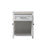 Elegant Lighting Adian 24" Bathroom Storage Cabinet, White