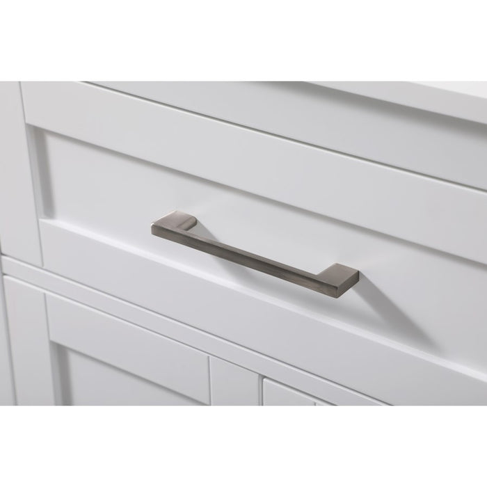 Elegant Lighting Adian 24" Bathroom Storage Cabinet, White
