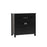 Elegant Lighting Adian 30" Bathroom Storage Cabinet, Black
