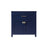 Elegant Lighting Adian 30" Bathroom Storage Cabinet, Blue - SC013030BL