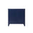 Elegant Lighting Adian 30" Bathroom Storage Cabinet, Blue