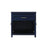 Elegant Lighting Adian 30" Bathroom Storage Cabinet, Blue