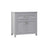 Elegant Lighting Adian 30" Bathroom Storage Cabinet, Grey