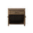 Elegant Lighting Adian 30" Bathroom Storage Cabinet, Natural Oak