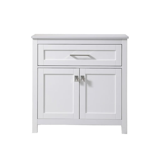 Elegant Lighting Adian 30" Bathroom Storage Cabinet, White - SC013030WH