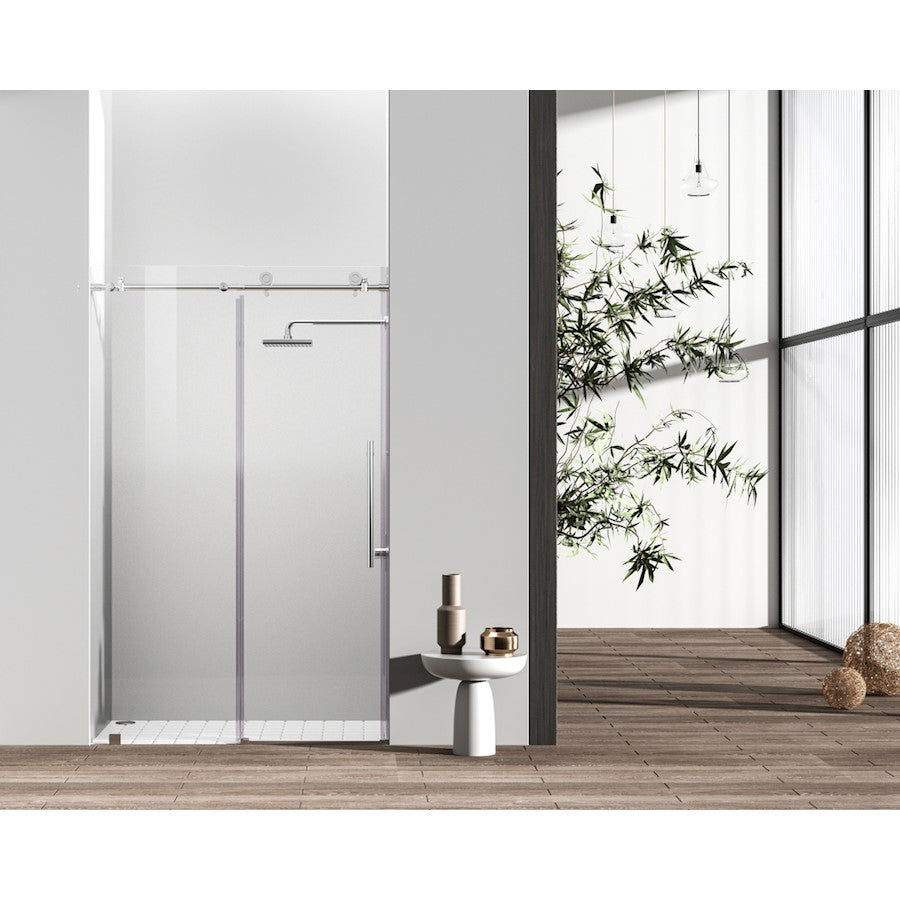 Elegant Kitchen/Bath Raleigh 48" Shower Door, Polished Chrome - SD101-4876PCH