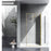 Elegant Melbourne Fixed Framed Shower Door 35X76, Brushed Gold - SD188-3576BGD