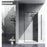 Elegant Melbourne Fixed Framed Shower Door 35X76, Matte Black - SD188-3576MBK