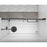 Elegant Hamilton Semi-Frameless Shower Door 60X76, Matte Black
