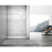 Elegant Hamilton Semi-Frameless Shower Door 60X76, Chrome - SD202-6076PCH