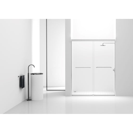 Elegant Parker Semi-Frameless Shower Door 60X72, Polished Chrome - SD208-6072PCH