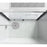 Elegant Warren Semi-Frameless Shower Door 60X76, Polished Chrome