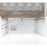 Elegant Carson Semi-Frameless Hinged Shower Door 48X72, Nickel