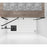 Elegant Carson Semi-Frameless Hinged Shower Door 60X72, Black