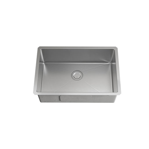 Elegant Chester Steel Undermount Kitchen Sink L27''X W18''Xh10" - SK10127