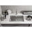Elegant Chester Steel Undermount Kitchen Sink L30''Xw18''Xh10"