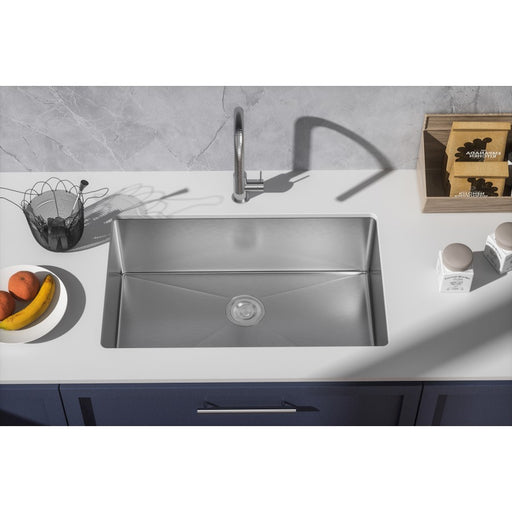 Elegant Chester Steel Undermount Kitchen Sink L32''Xw19''Xh10"