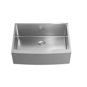 Elegant Montgomery Steel Farmhouse Kitchen Sink L30''Xw21''Xh10" - SK30130