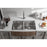 Elegant Montgomery Steel Farmhouse Kitchen Double Sink