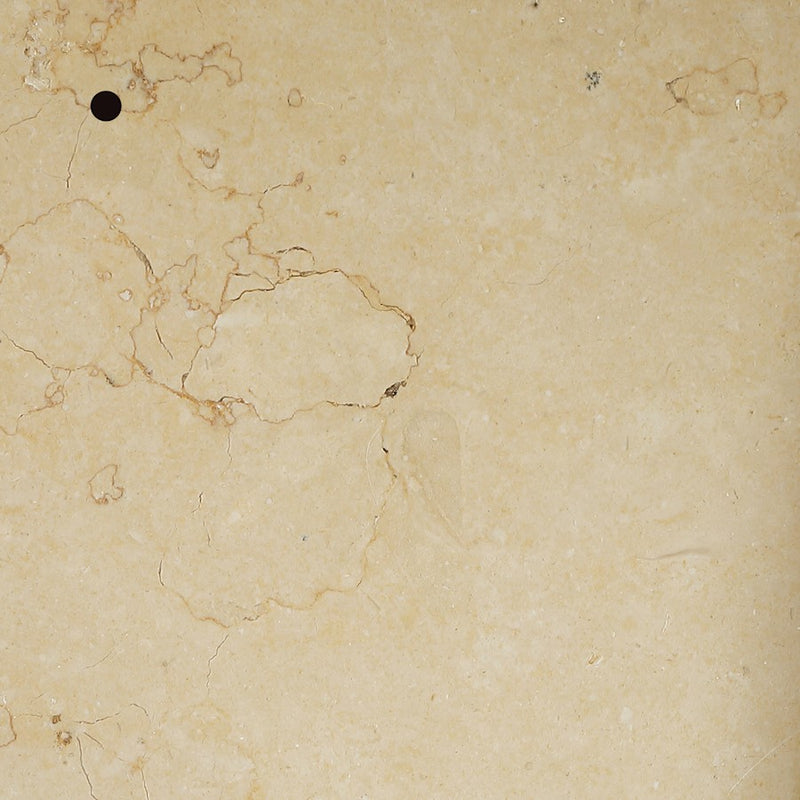 Elegant Kitchen/Bath Stone Sample, Cream Marble - ST-101