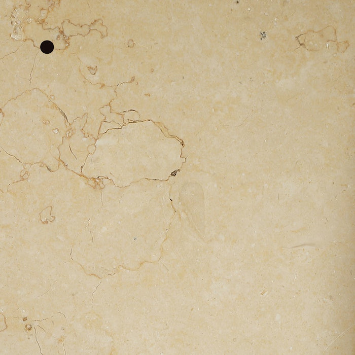 Elegant Kitchen/Bath Stone Sample, Cream Marble - ST-101
