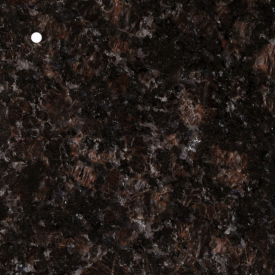 Elegant Kitchen/Bath Stone Sample, Dark Brown Granite - ST-300
