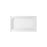 Elegant Laredo 48X32" Single Thresh Shower Tray Center Drain, WH - STY01-C4832