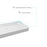Elegant Laredo 48X32" Single Thresh Shower Tray Center Drain, WH