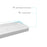 Elegant Laredo 60X32" Single Thresh Shower Tray Center Drain, WH