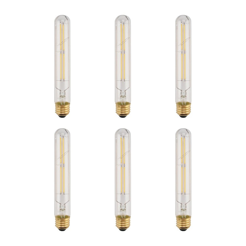 Elitco Lighting 8W 3000K LED T10 Bulb/900 Lumens - T10LED201-6PK