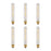 Elitco Lighting 8W 3000K LED T10 Bulb/900 Lumens - T10LED201-6PK