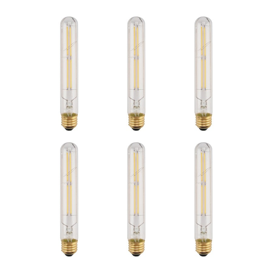 Elitco Lighting 8W 3000K LED T10 Bulb/900 Lumens - T10LED201-6PK