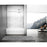 Elegant Ross Frameless Tub Door 60X60", Polished Chrome - TD222-6060PCH