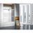 Elegant Ross Frameless Tub Door 60X60", Polished Chrome